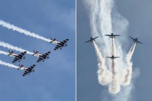 Halcones de la FACH en Colina