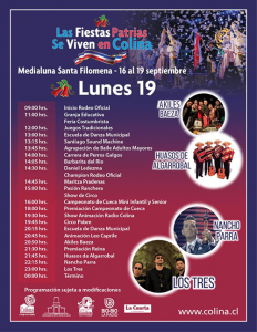 lunes 19