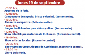 programacion fonda lampa 19