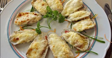 Machas a la Parmesana