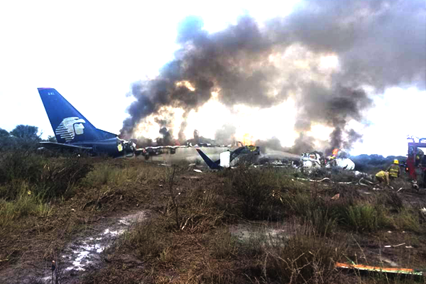 Resultado de imagen para accidente avion mexico