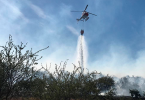 Bomberos y Conaf