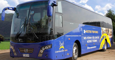 Colina buses de acercamiento