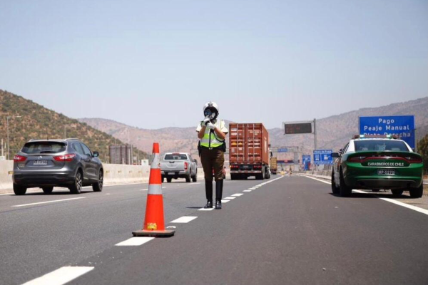 Balance de Carabineros fin de semana largo