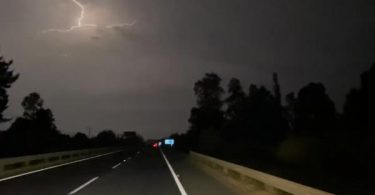 Senapred tormenta eléctrica