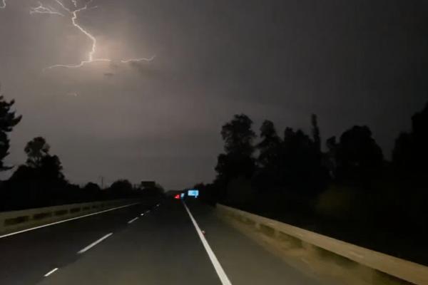 Senapred tormenta eléctrica