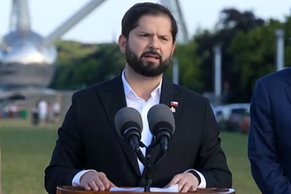 Presidente Boric ayuda humanitaria