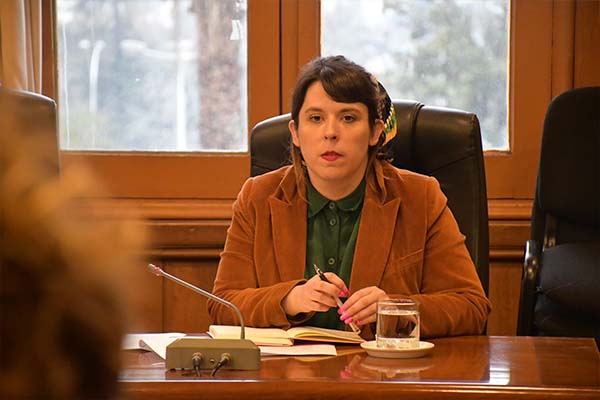 delegada presidencial Constanza Martínez llama al retorno anticipado por 18 de octubre