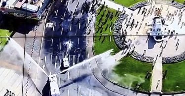 Plaza Baquedano desórdenes 18-O
