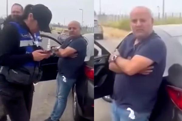 Miguel Acuña detenido en Lampa