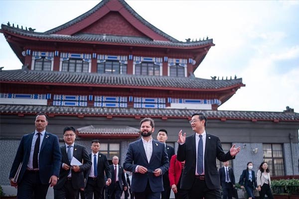 presidente Boric visita China
