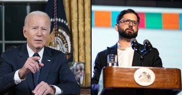Presidente Boric Joe Biden