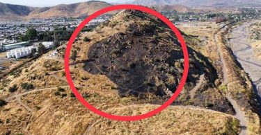 incendio pastizales cerro Comaico