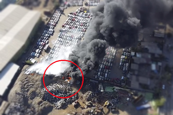 Bomberos trabaja intensamente
