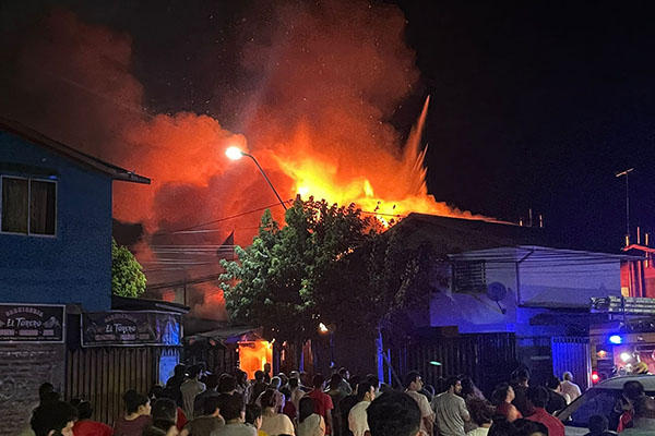 Colina: Incendio