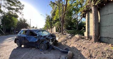 Colina: accidente