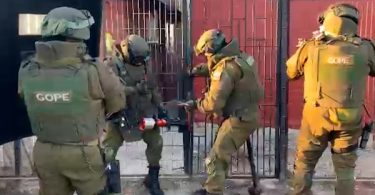 Carabineros encerronas