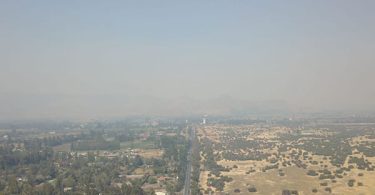 humo Curacaví y Pudahuel
