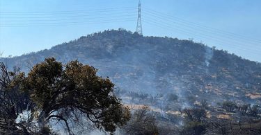 incendio Pie Andino