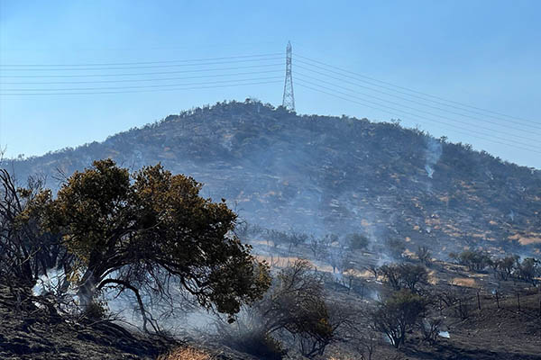 incendio Pie Andino
