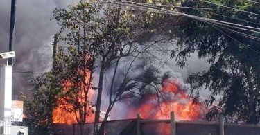 incendio en lampa