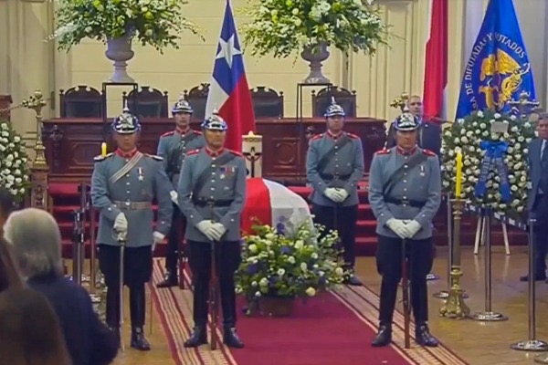 expresidente Piñera funeral de Estado