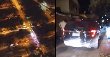 Carabineros vehículo persecución Colina