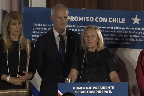 Chile Vamos homenaje Piñera