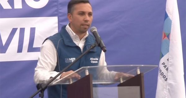 Alcalde Jonathan Opazo