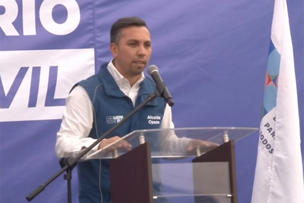 Alcalde Jonathan Opazo
