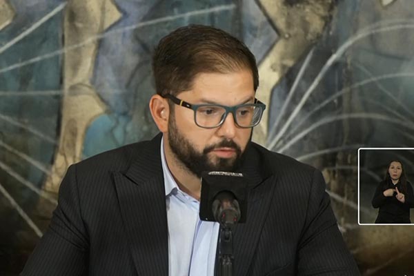 presidente Boric Matapacos