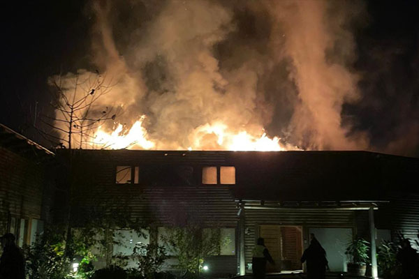 Incendio Lo Pinto Colina
