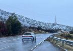Colina lluvia Pie Andino nieve