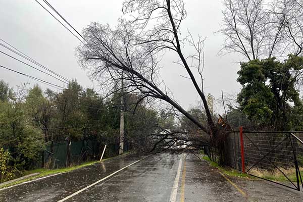 Colina sistema frontal calles cerradas