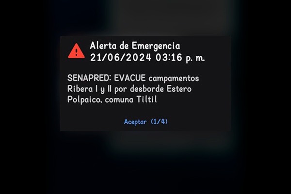 Senapred SAE Tiltil