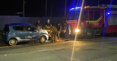 Accidente en Colina