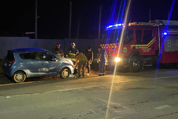 Accidente en Colina