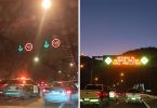 Accidente en autopista