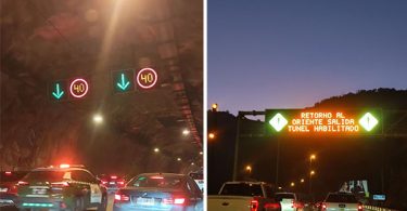 Accidente en autopista
