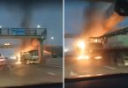 Colina incendio camión Ruta 5 Norte