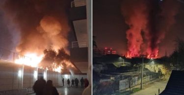 Incendio en Conchalí