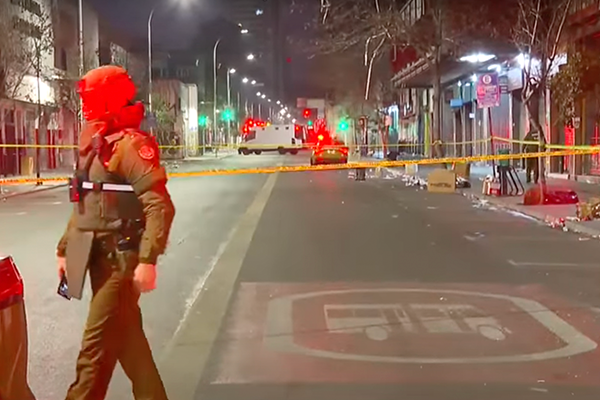 Carabinero Teatro Caupolicán seguridad privada
