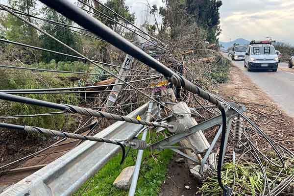 Lampa Enel sin luz
