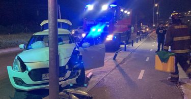 Colina: se producen dos accidentes