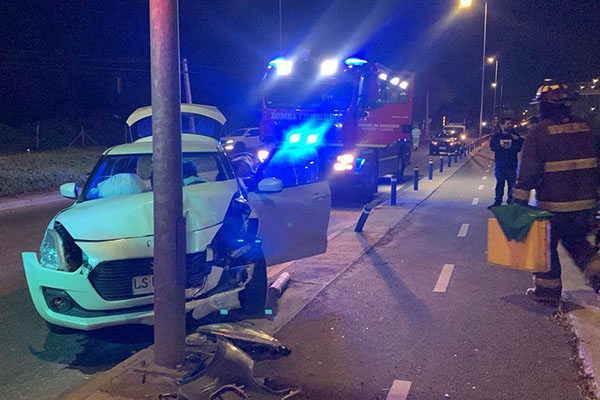 Colina: se producen dos accidentes
