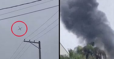 Avión con 62 personas