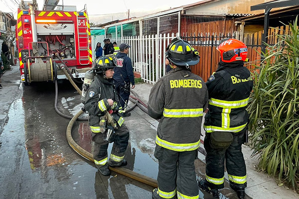 Incendio en Colina