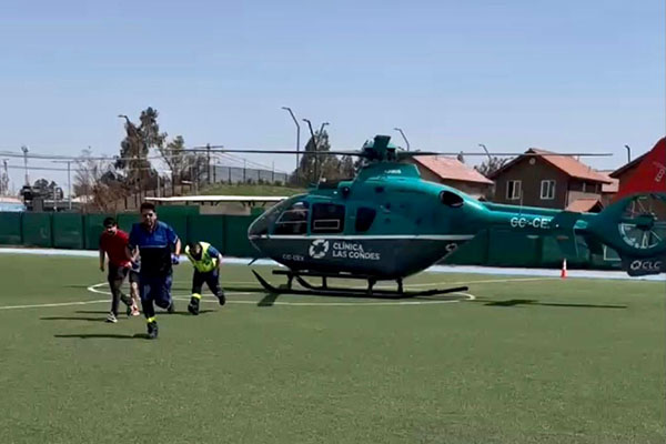 Chicauma rescate niño