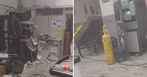 robo cajero automático supermercado Colina