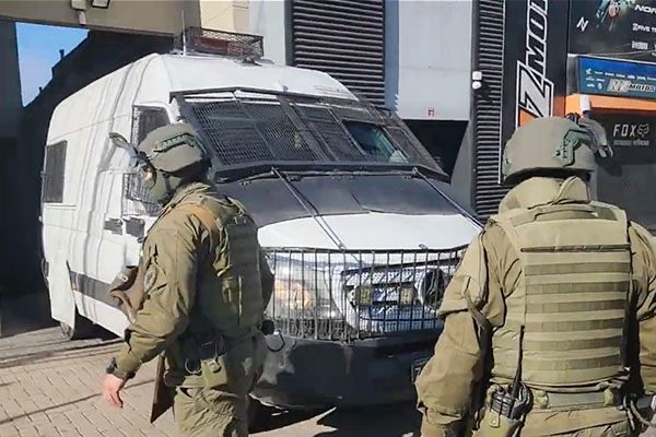 carabineros robo Brinks